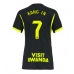 Maillot de foot Atletico Madrid Lee Kang-in #7 Extérieur vêtements Femmes 2026-27 Manches Courtes